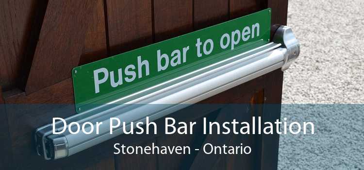 Door Push Bar Installation Stonehaven - Ontario